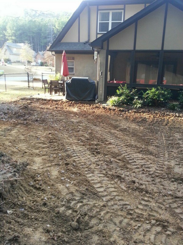 Backyard transformation in Alabaster, Al